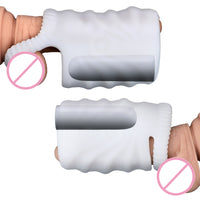 Penis Trainer Male Penis Exerciser Vibrator Delay Lasting Stamina Trainer Penis Stimulate Massager Male Masturbator