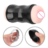 Automatic Male Masturbator Vagina Vibrator Masturbation Cup Suction Cup Realistic Self Heating Real Vagina and Mouth