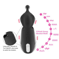 Penis Trainer Delay Lasting Stamina Trainer Glans Stimulate Massager Male Masturbator for Men Male Penis Vibrator