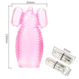 Delay Ejaculation Man Masturbation Vibrator Penis Massage Stamina Trainer Artificial Cups Adult for Men