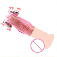 Delay Ejaculation Man Masturbation Vibrator Penis Massage Stamina Trainer Artificial Cups Adult for Men