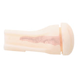 Male Masturbation Cup Vagina Realistic Oral Vibrator TPR & ABS Strong Sucking for Men
