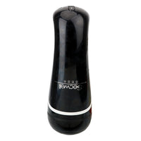 Male Masturbation Cup Vagina Realistic Oral Vibrator TPR & ABS Strong Sucking for Men