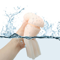 Male Masturbation Cup Vagina Realistic Oral Vibrator TPR & ABS Strong Sucking for Men