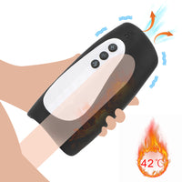 Penis Trainer Sucking Vibrator Male Masturbation for Men 7 Mode Heating Masturbation Cup