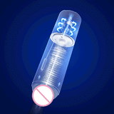 OLO Intelligent Voice Heating Sucking Masturbation Cup Deep Throat Vibrating Oral Aircraft Cup Sex Toys for Man