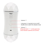 for Man Artificial Vagina Male Masturbation Cup Sucking Oral Sex Dual Hole Vibration Real Pussy Vibrator
