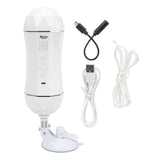 for Man Artificial Vagina Male Masturbation Cup Sucking Oral Sex Dual Hole Vibration Real Pussy Vibrator