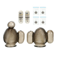 Male Masturbator Delay Ejaculation Dual Bullet Vibrators Stamina Trainer Penis Massage Glans Vibrator for Men