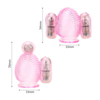 Male Masturbator Delay Ejaculation Dual Bullet Vibrators Stamina Trainer Penis Massage Glans Vibrator for Men