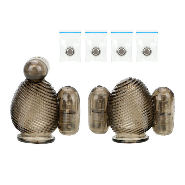 Male Masturbator Delay Ejaculation Dual Bullet Vibrators Stamina Trainer Penis Massage Glans Vibrator for Men