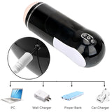 Male Masturbation Cup Vibrator Simulation Artificial Vagina Vibration Masturbating Sex Machines for Man