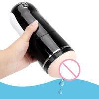 Male Masturbation Cup Vibrator Simulation Artificial Vagina Vibration Masturbating Sex Machines for Man