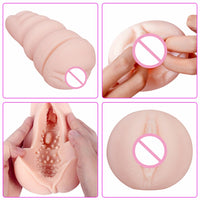 Male Masturbation Cup Vibrator Simulation Artificial Vagina Vibration Masturbating Sex Machines for Man