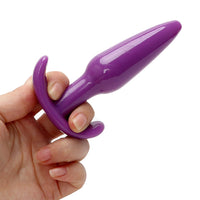 5 Pieces/Set Finger Vibrator Anal Plug Anal Dildo for Men Women Prostate Massager Purple