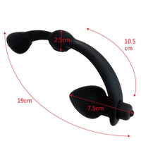 Butt Plug Anal Vibrator Silicone Prostate Massager for Women Men Anal Plug Anal Bead