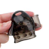 Delay Lasting Trainer Glans Vibrator for Man 12 Speed With 2 Caps for Men Penis Massager Male Masturbator Adult Sex Toy