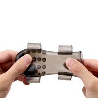 Delay Lasting Trainer Glans Vibrator for Man 12 Speed With 2 Caps for Men Penis Massager Male Masturbator Adult Sex Toy