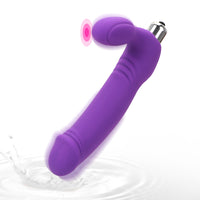 G Spot Vibration Anal Plug Vibrating Vagina Clitoris Massager Dildo Vibrators Silicone for Women