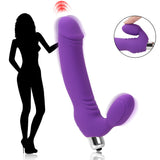 G Spot Vibration Anal Plug Vibrating Vagina Clitoris Massager Dildo Vibrators Silicone for Women