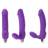 G Spot Vibration Anal Plug Vibrating Vagina Clitoris Massager Dildo Vibrators Silicone for Women