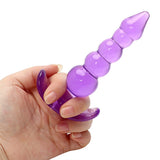 3PCS Anal Beads Dildo Vibrator AV Stick G Spot Stimulate Butt Plug Prostate Massage for Women