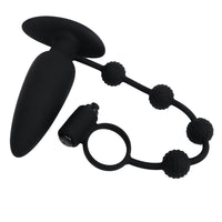 for Women Penis Cock Ring Anal Anal Butt Plug Waterproof Dildo Vibrator Dual-head Dildos Silicone