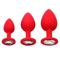 Toys Bullet Vibrator for Men Women Anal Plug Prostate Massager Crystal Jewelry 4Pcs Butt Plug Multispeed