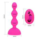 10 Speed Prostate Massager Anal Vibrator G-spot Massager for Women Vibrating Anal Beads Plug Erotic