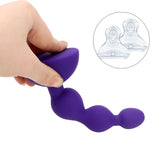 10 Speed Prostate Massager Anal Vibrator G-spot Massager for Women Vibrating Anal Beads Plug Erotic