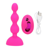 10 Speed Prostate Massager Anal Vibrator G-spot Massager for Women Vibrating Anal Beads Plug Erotic