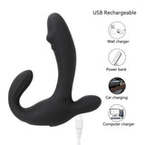 G Spot Anal Clitoris Stimulator Anal Vibrator Masturbation Prostate Massager Silicone Vibrator 10 Speed