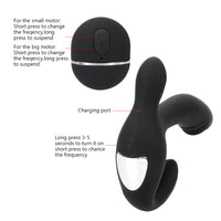 G Spot Anal Clitoris Stimulator Anal Vibrator Masturbation Prostate Massager Silicone Vibrator 10 Speed