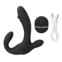 G Spot Anal Clitoris Stimulator Anal Vibrator Masturbation Prostate Massager Silicone Vibrator 10 Speed