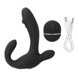 G Spot Anal Clitoris Stimulator Anal Vibrator Masturbation Prostate Massager Silicone Vibrator 10 Speed