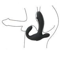 G Spot Anal Clitoris Stimulator Anal Vibrator Masturbation Prostate Massager Silicone Vibrator 10 Speed