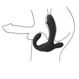 G Spot Anal Clitoris Stimulator Anal Vibrator Masturbation Prostate Massager Silicone Vibrator 10 Speed