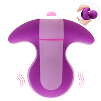 Rounded Anal Plug Vibrator Silicone Anal Plug Men/ Women G-spot Prostate Massager Bullet Vibrating Butt Plugs
