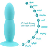 10 Speed With Strong Sucker Wireless Remote Control for Women Men Anal Vibrator Butt Plug Prostate Massager