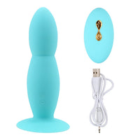 10 Speed With Strong Sucker Wireless Remote Control for Women Men Anal Vibrator Butt Plug Prostate Massager