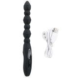 10 Speed Anal Plug Vibrator Butt Beads G Spot Stimulation for Women Erotic