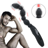 10 Speed Anal Plug Vibrator Butt Beads G Spot Stimulation for Women Erotic