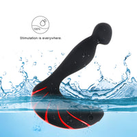 Anus Stimulation Vibrators Anal Plug Vibrator Prostate Massager 30 Modes Butt Plug for Men Women Silicone