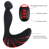 Anus Stimulation Vibrators Anal Plug Vibrator Prostate Massager 30 Modes Butt Plug for Men Women Silicone