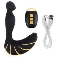 Anus Stimulation Vibrators Anal Plug Vibrator Prostate Massager 30 Modes Butt Plug for Men Women Silicone