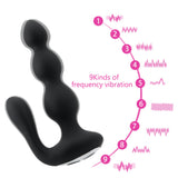 Vibrating Anal Beads for Men Male Prostate Massager Anal Vibrator Wireless Remote Control Butt Plug