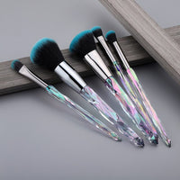 Diamond makeup brushes Set Cosmetic Blush brush Powder Foundation Brush Eye Shadow Lip Eyebrow Makeup Kit Brushes