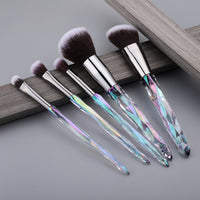 Diamond makeup brushes Set Cosmetic Blush brush Powder Foundation Brush Eye Shadow Lip Eyebrow Makeup Kit Brushes