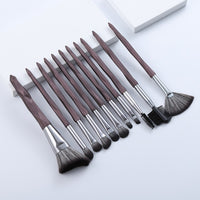 13/5 pcs Blue Makeup Brushes Set Face Eye Lip Eyeshadow Eyebrow Comb Eyelash Spoolies Foundation Powder Brush Tools Cosmetic