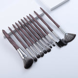 13/5 pcs Blue Makeup Brushes Set Face Eye Lip Eyeshadow Eyebrow Comb Eyelash Spoolies Foundation Powder Brush Tools Cosmetic